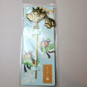 Pokemon Center Tokyo Sprigatito Kanzashi Brass Hairpin Hair Accessory US SELLER